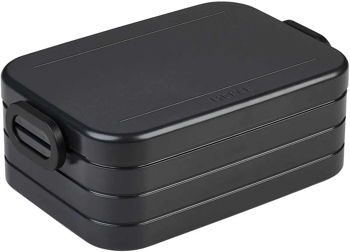 Lunchbox midi - Broodtrommel - 4 boterhammen von Mepal in Nordic black – Produktfoto