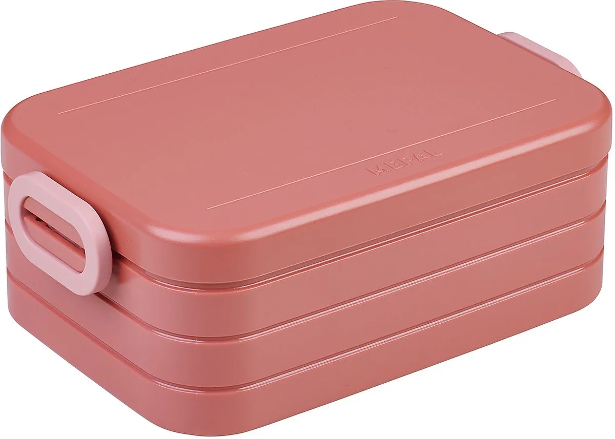 Lunchbox midi - Broodtrommel - 4 boterhammen de Mepal en Vivid mauve – photo produit