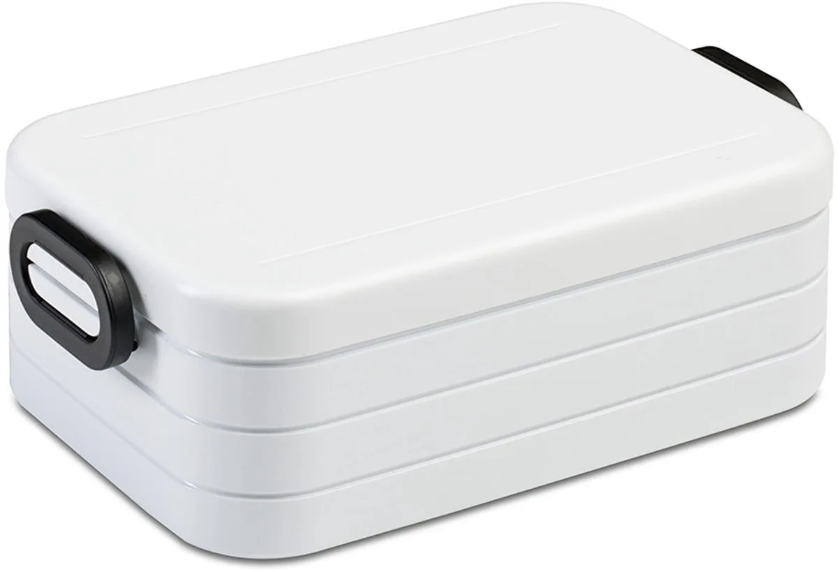 Lunchbox midi - Broodtrommel - 4 boterhammen - Wit van Mepal in Wit – productfoto