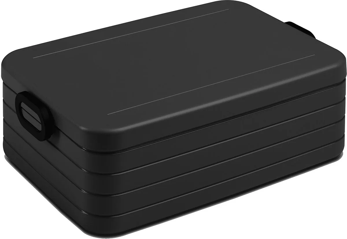 Lunchbox Take a Break XL - Geschikt voor 12 boterhammen - Lunchbox voor volwassenen van Mepal in Nordic black – productfoto