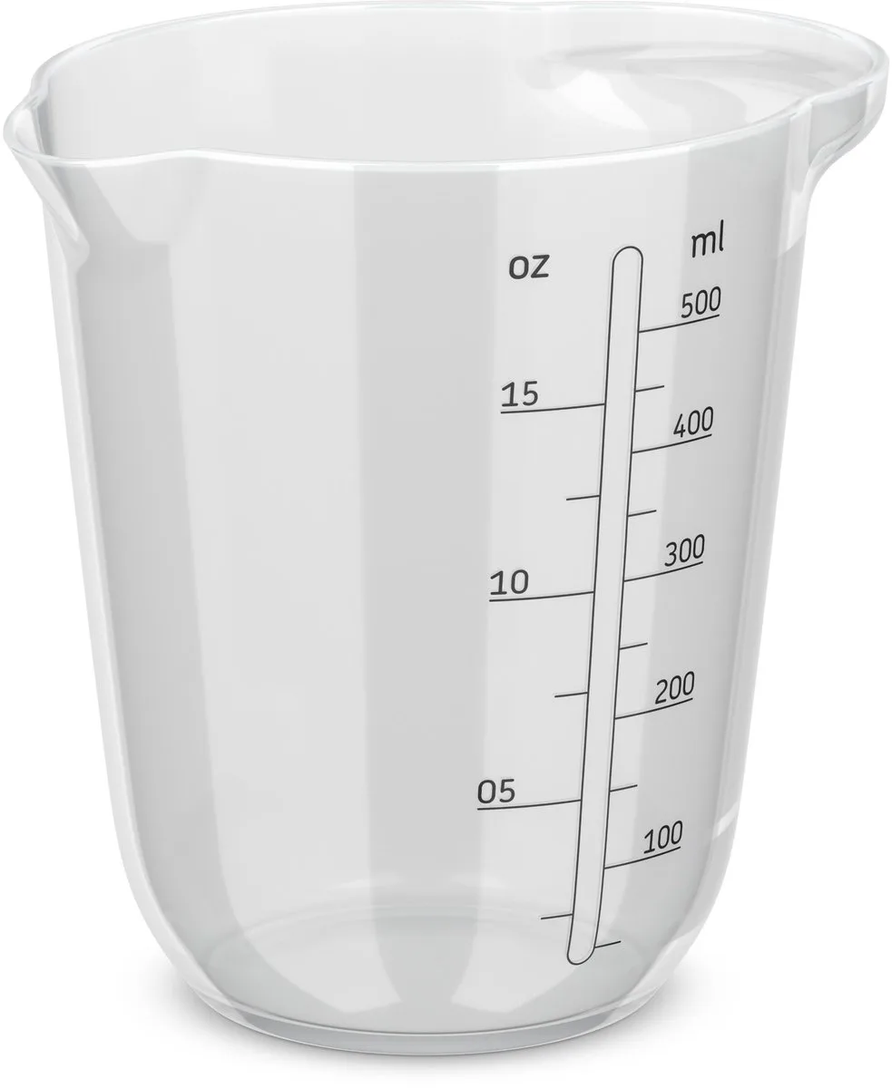 Maatbeker Chef it - 500 ml - Maataanduiding - Vaatwasmachinebestendig - Bakspullen van Mepal in Transparant – productfoto