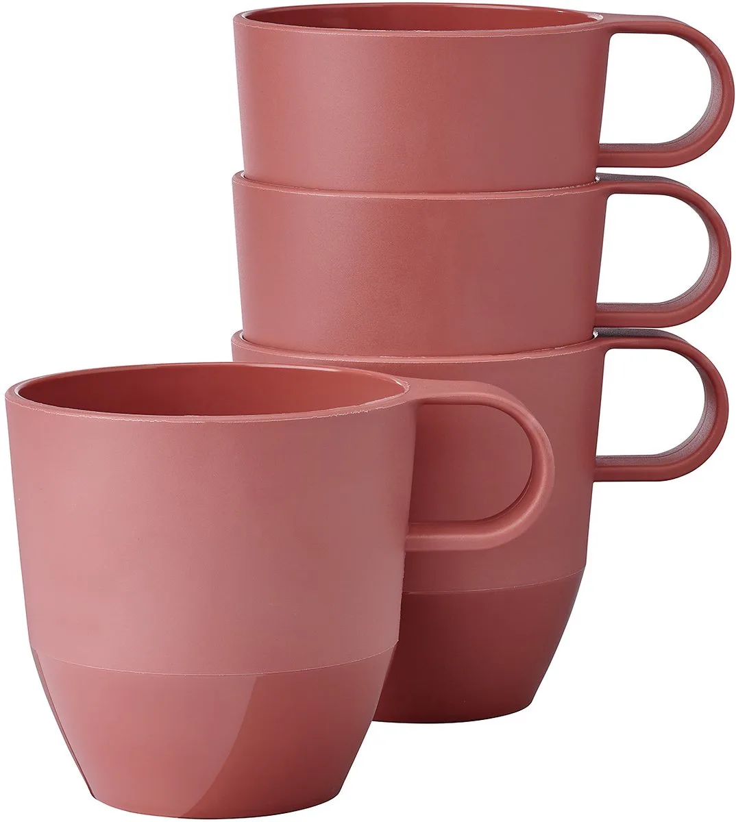 mok Silueta - 4x 300 ml - Koffiebeker van Mepal in Vivid mauve – productfoto