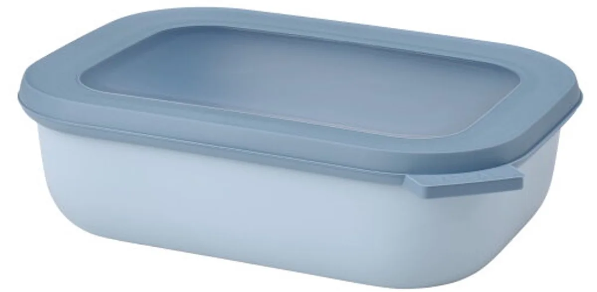 Multikom Cirqula vershouddoos - 1000 ml - Rechthoekig von Mepal in Nordic blue – Produktfoto