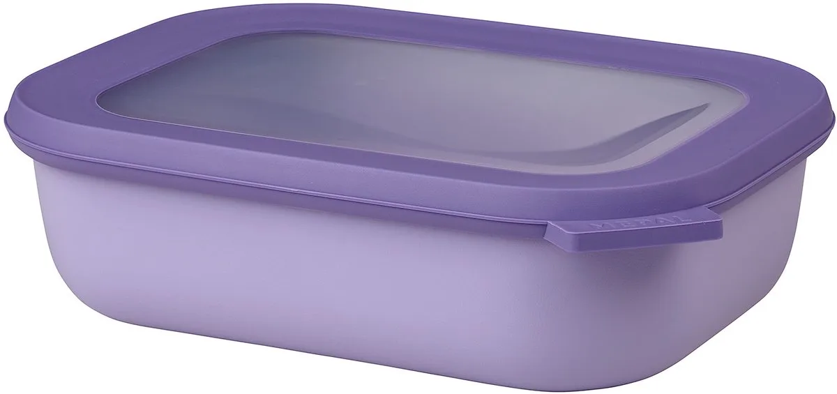 Multikom Cirqula vershouddoos - 1000 ml - Rechthoekig by Mepal in Vivid lilac – product photo