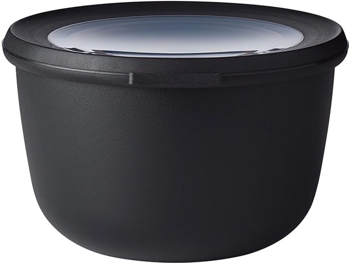 Multikom Cirqula vershouddoos - 1000 ml - Rond van Mepal in Nordic black – productfoto