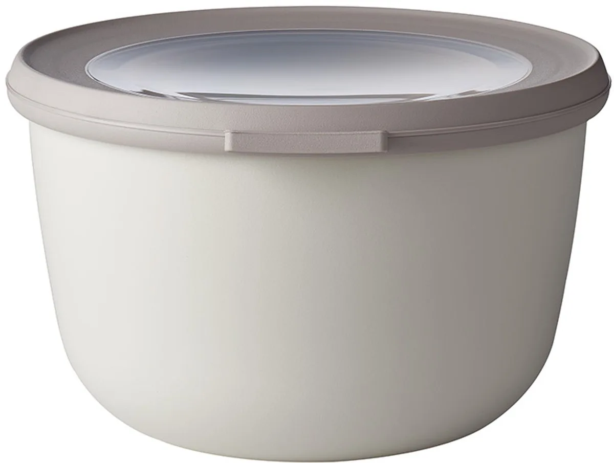 Multikom Cirqula vershouddoos - 1000 ml - Rond van Mepal in Nordic white – productfoto