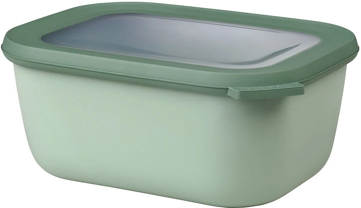 Multikom Cirqula vershouddoos - 1500 ml - Rechthoekig de Mepal en Nordic sage – photo produit