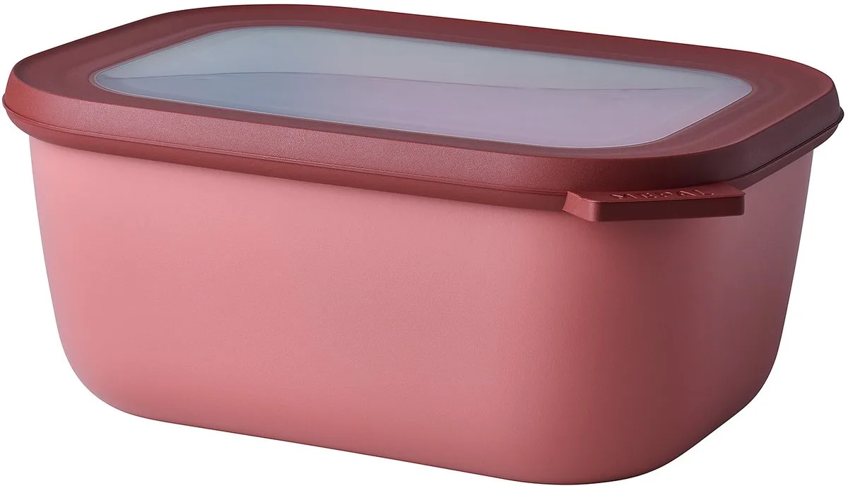Multikom Cirqula vershouddoos - 1500 ml - Rechthoekig de Mepal en Vivid mauve – photo produit