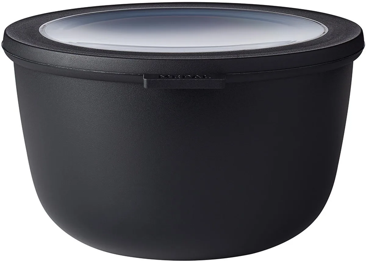 Multikom Cirqula vershouddoos - 2000 ml - Rond van Mepal in Nordic black – productfoto