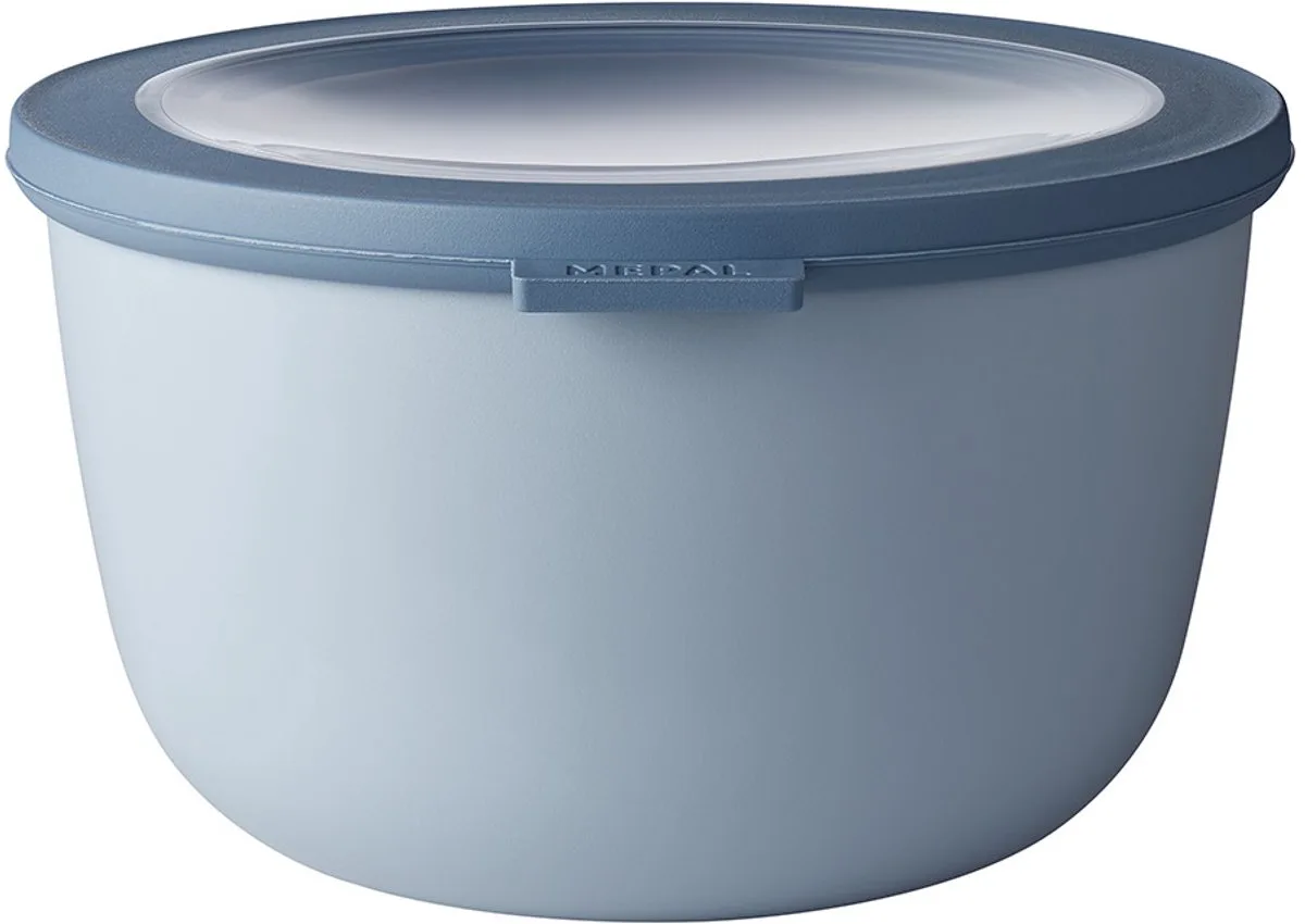 Multikom Cirqula vershouddoos - 2000 ml - Rond de Mepal en Nordic blue – photo produit