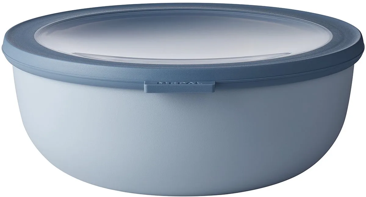 Multikom Cirqula vershouddoos - 2250 ml - Rond von Mepal in Nordic blue – Produktfoto