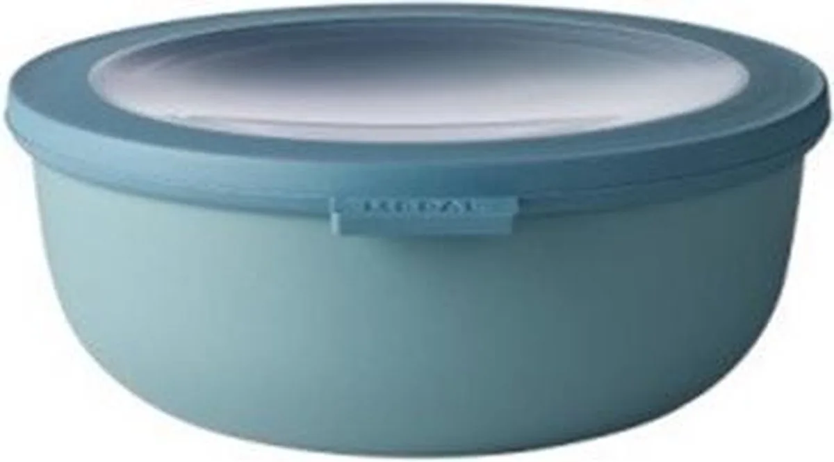 Multikom Cirqula vershouddoos - 2250 ml - Rond de Mepal en Nordic green – photo produit