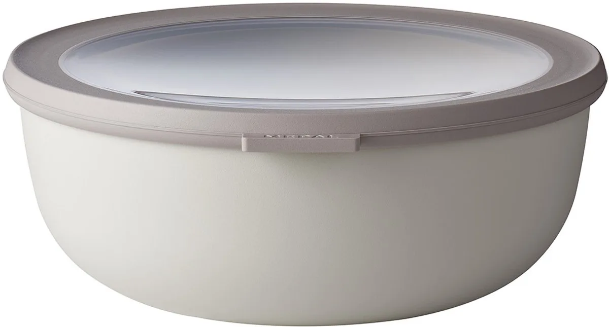 Multikom Cirqula vershouddoos - 2250 ml - Rond von Mepal in Nordic white – Produktfoto