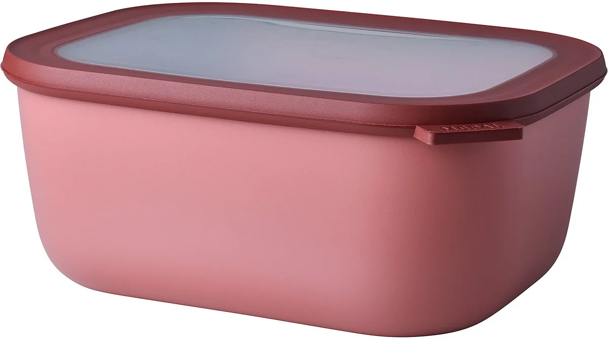 Multikom Cirqula vershouddoos - 3000 ml - Rechthoekig fra Mepal i Vivid mauve – produktbillede