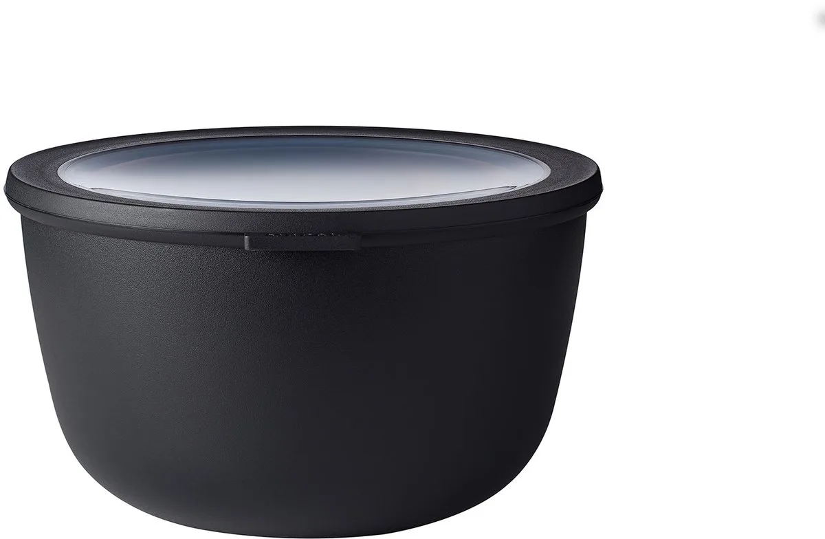 Multikom Cirqula vershouddoos - 3000 ml - Rond van Mepal in Nordic black – productfoto
