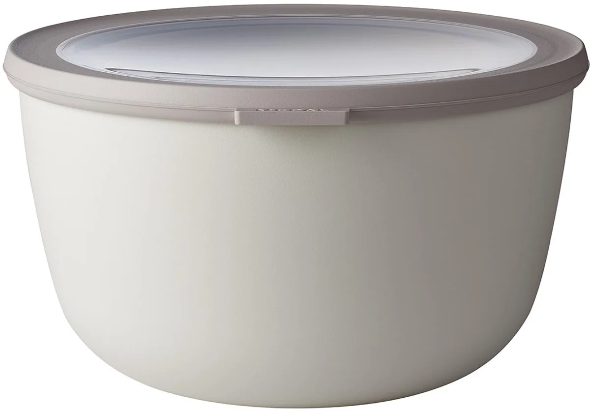 Multikom Cirqula vershouddoos - 3000 ml - Rond fra Mepal i Nordic white – produktbillede