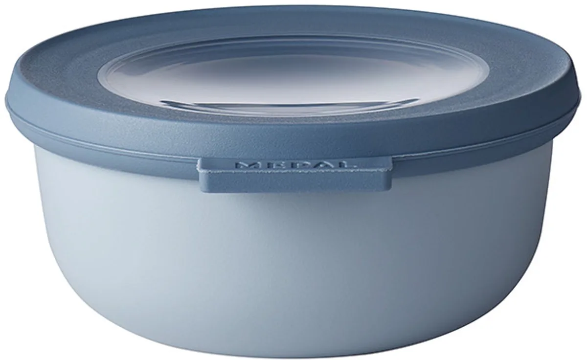 Multikom Cirqula vershouddoos - 350 ml - Rond van Mepal in Nordic blue – productfoto