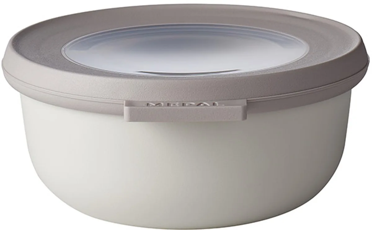 Multikom Cirqula vershouddoos - 350 ml - Rond von Mepal in Nordic white – Produktfoto