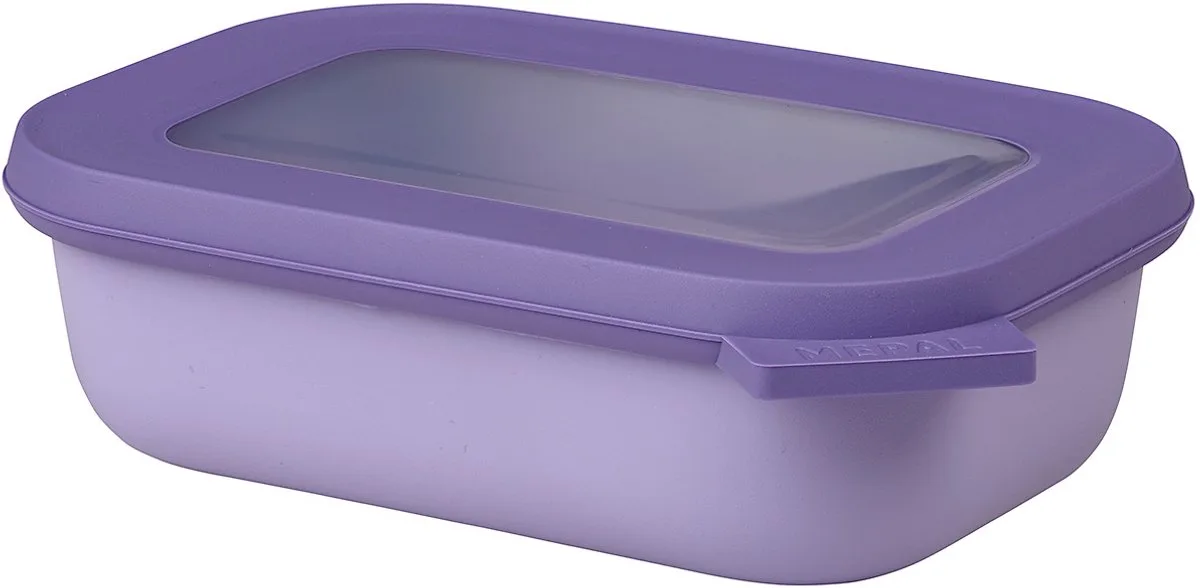 Multikom Cirqula vershouddoos - 500 ml - Rechthoekig van Mepal in Vivid lilac – productfoto