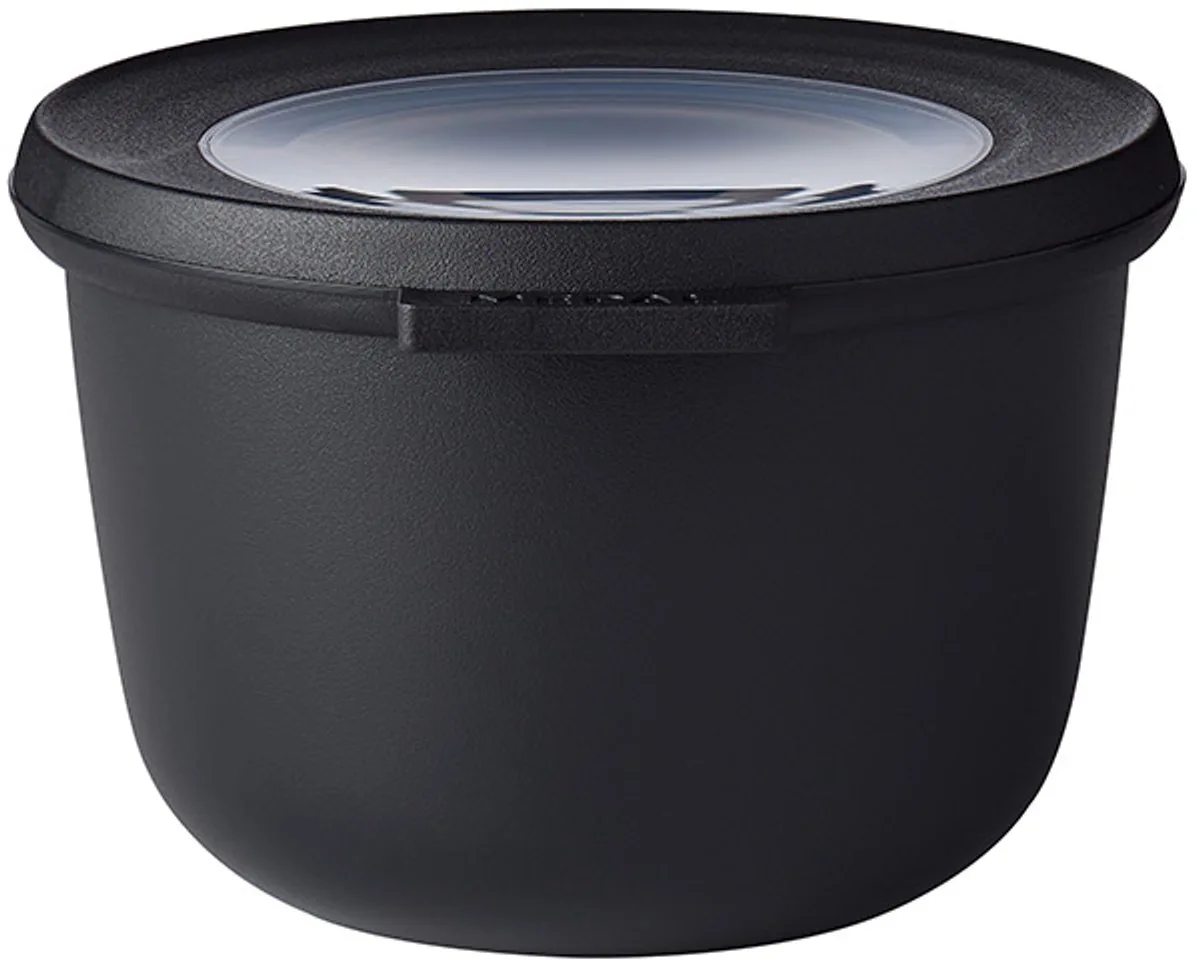 Multikom Cirqula vershouddoos - 500 ml - Rond van Mepal in Nordic black – productfoto
