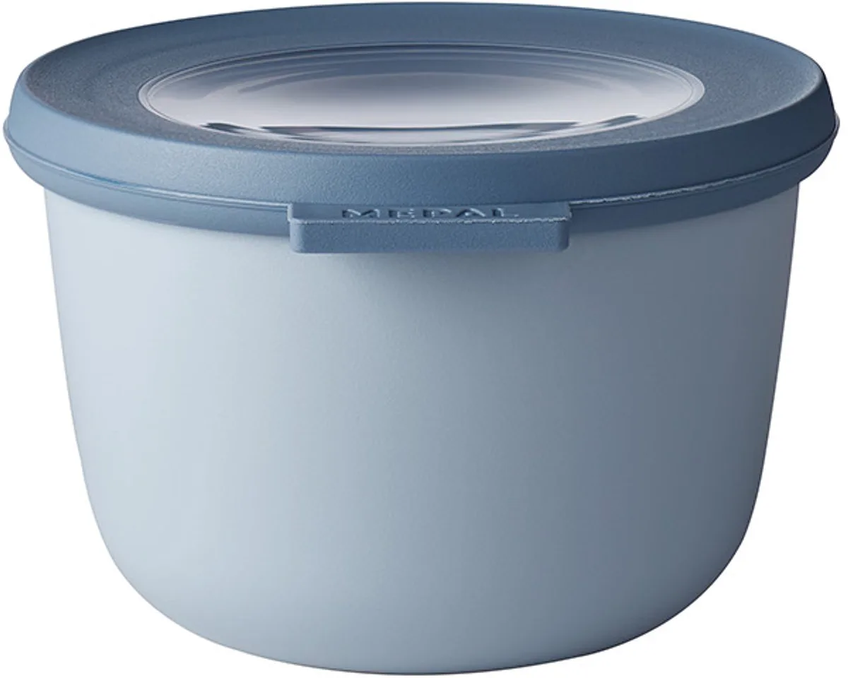 Multikom Cirqula vershouddoos - 500 ml - Rond von Mepal in Nordic blue – Produktfoto