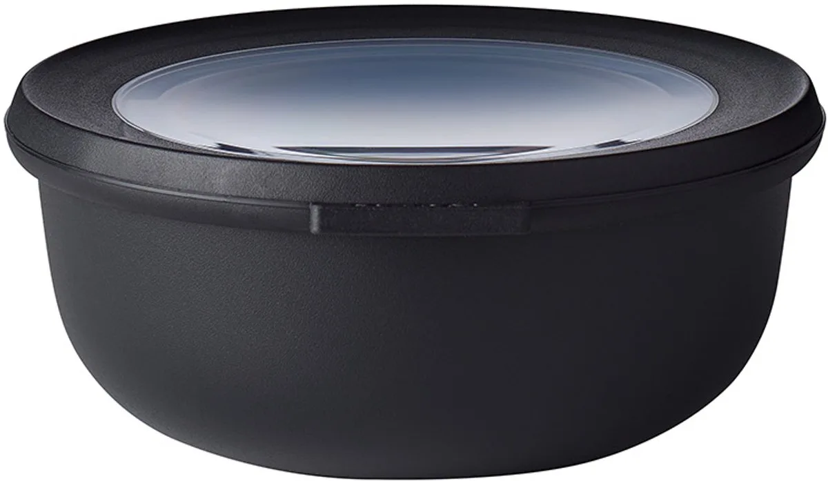 Multikom Cirqula vershouddoos - 750 ml - Rond by Mepal in Nordic black – product photo