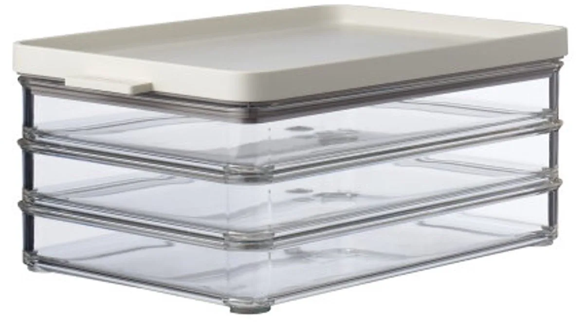 Omnia vleeswarendoos - 500 ml 3-laags - Vershouddoos by Mepal in Nordic white – product photo