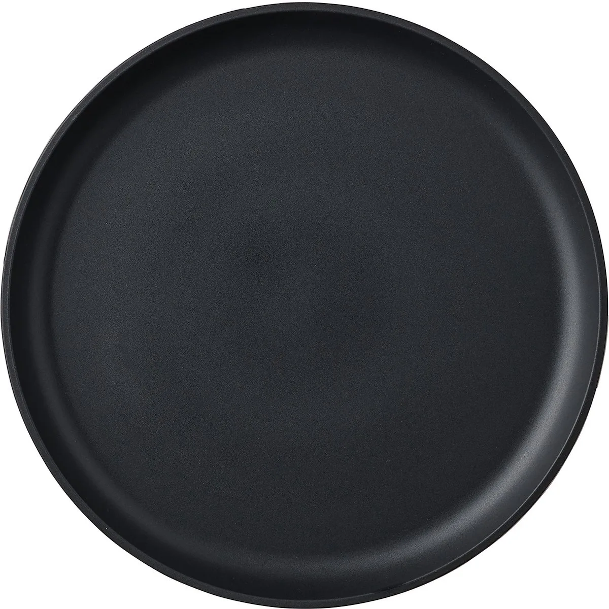 ontbijtbord Silueta - 23 cm - Camping borden van Mepal in Nordic black – productfoto