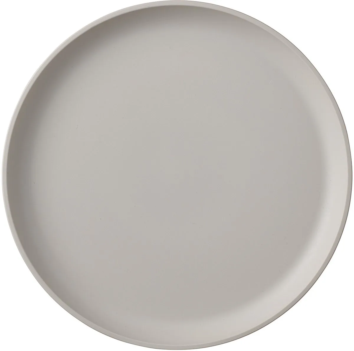 ontbijtbord Silueta - 23 cm - Camping borden van Mepal in Nordic white – productfoto