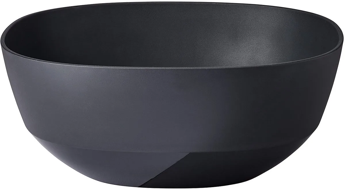 serveerschaal Silueta - 3000 ml - Saladeschaal van Mepal in Nordic black – productfoto
