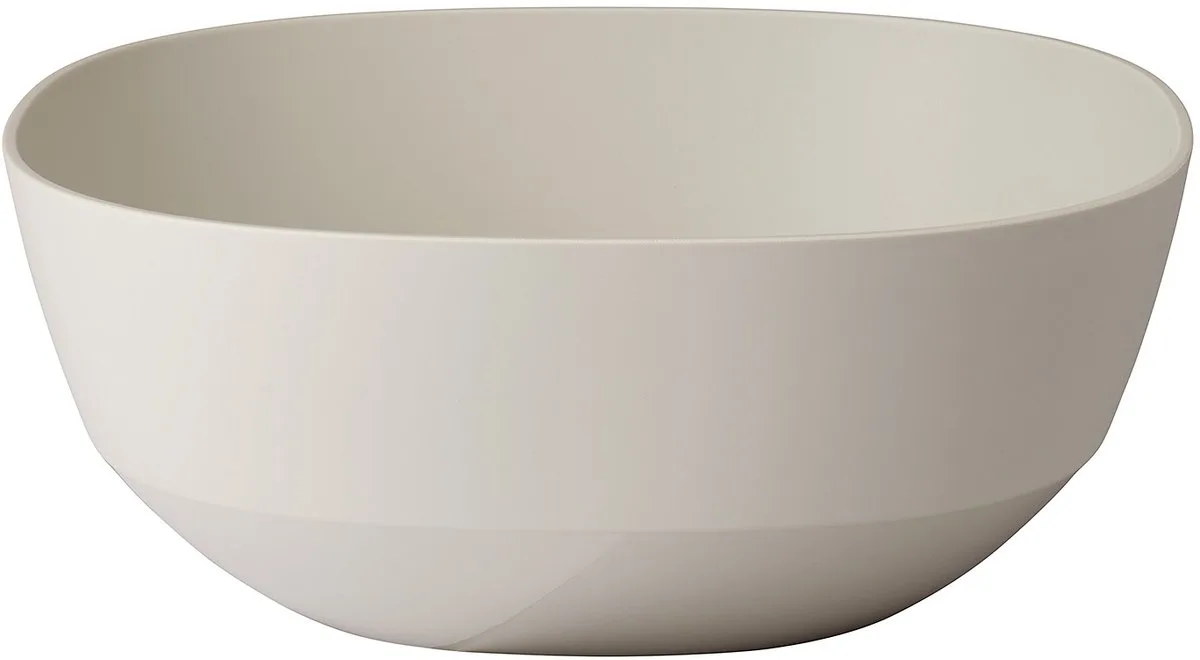 serveerschaal Silueta - 3000 ml - Saladeschaal van Mepal in Nordic white – productfoto