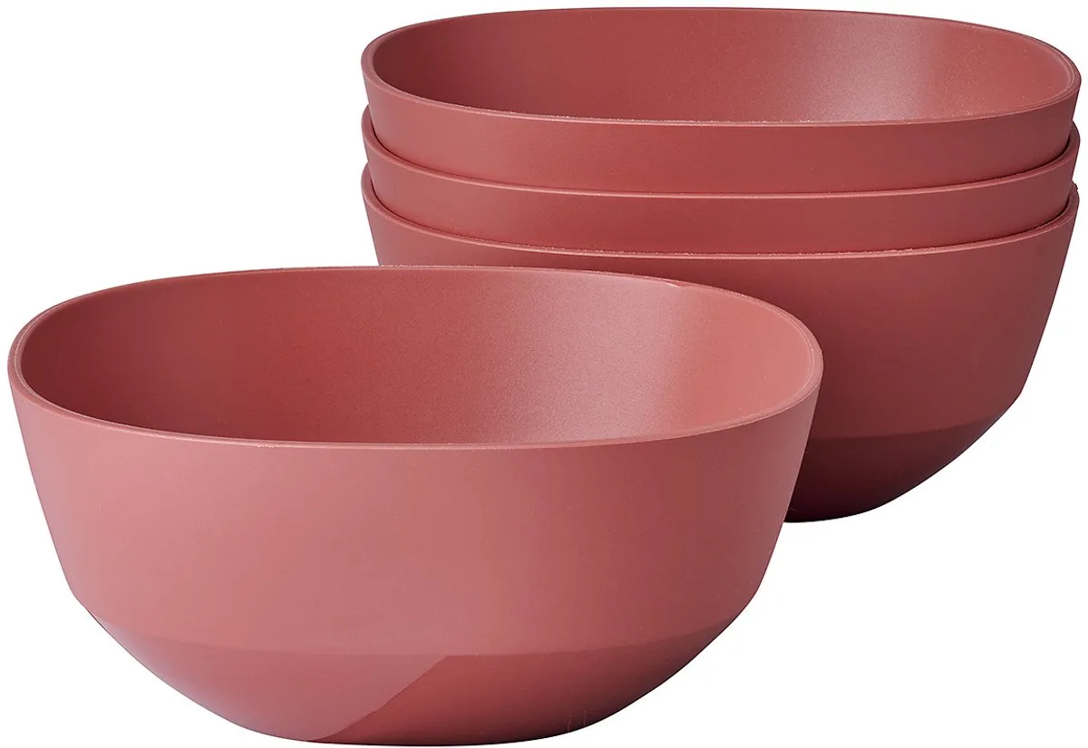 serveerschaal Silueta - 4x 750 ml - Saladeschaal de Mepal en Vivid mauve – photo produit