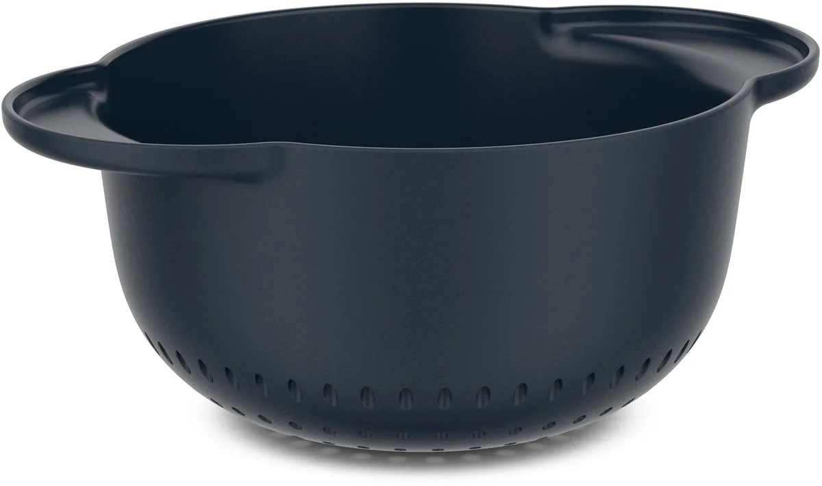 Vergiet Chef it - 1500 ml - Antislip bodem voor extra grip - Past in beslagkom 1500 ml - Vaatwasmachinebestendig - Bakspullen van Mepal in Donkerblauw – productfoto
