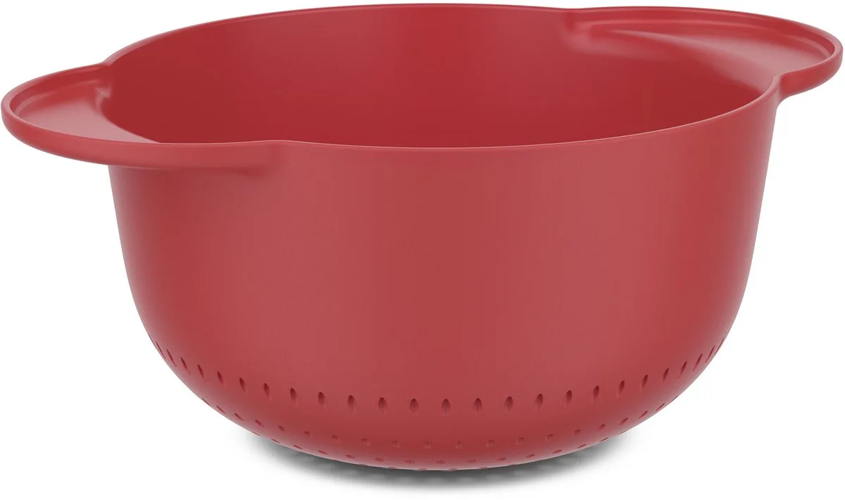 Vergiet Chef it - 3000 ml - Antislip bodem voor extra grip - Past in beslagkom 3000 ml - Vaatwasmachinebestendig - Bakspullen by Mepal in Coral – product photo