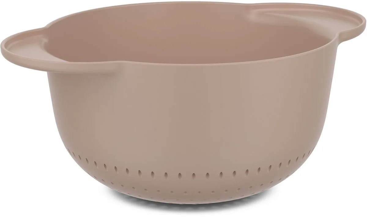 Vergiet Chef it - 3000 ml - Antislip bodem voor extra grip - Past in beslagkom 3000 ml - Vaatwasmachinebestendig - Bakspullen by Mepal in Chalk – product photo