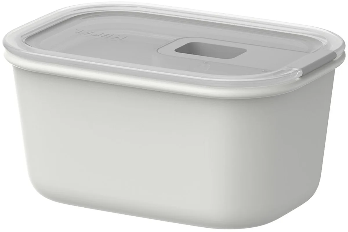 Vershouddoos EasyClip - 450 ml - Vershoudbakjes met schuifsluiting - Geschikt voor magnetron. stoomoven. koelkast en vriezer fra Mepal i Nordic white – produktbillede