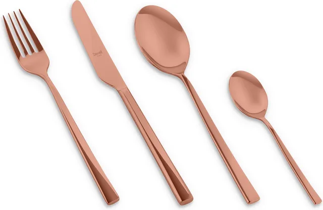 Bestekset Firenze Bronzo - RVS - 24 delig / 6 personen