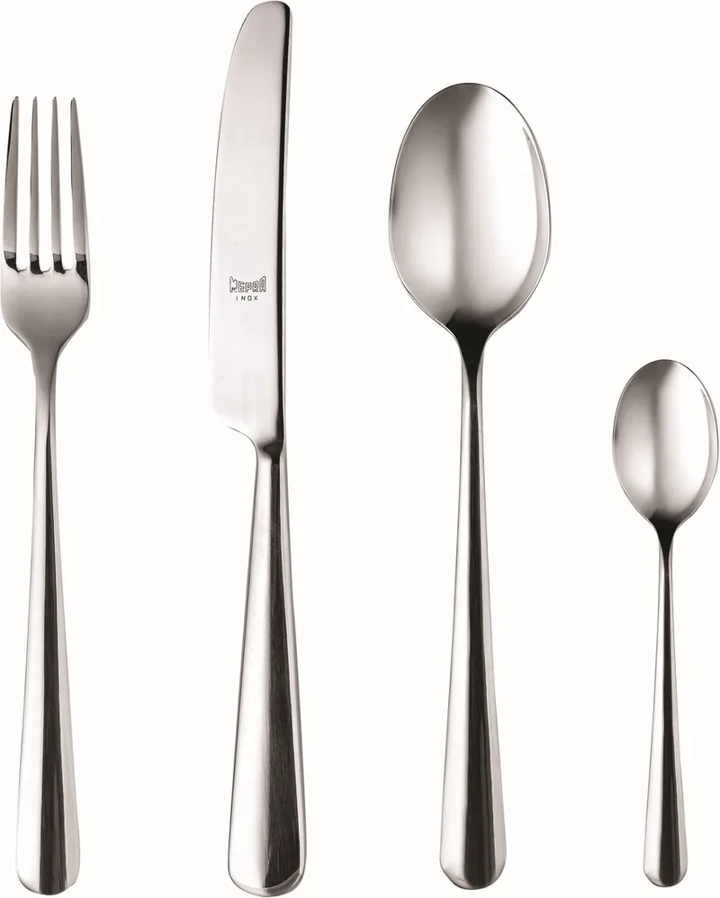 Bestekset Stoccolma - RVS - 24-delig / 6 personen by Mepra in Silver – product photo