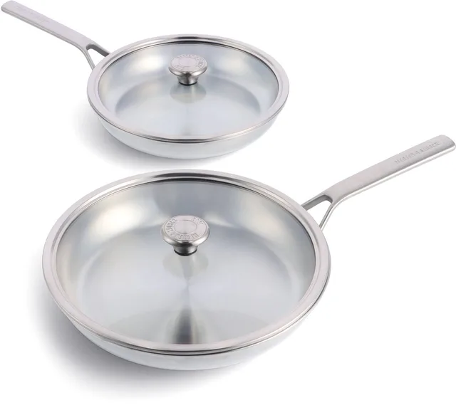 Pannenset RVS 4-delig