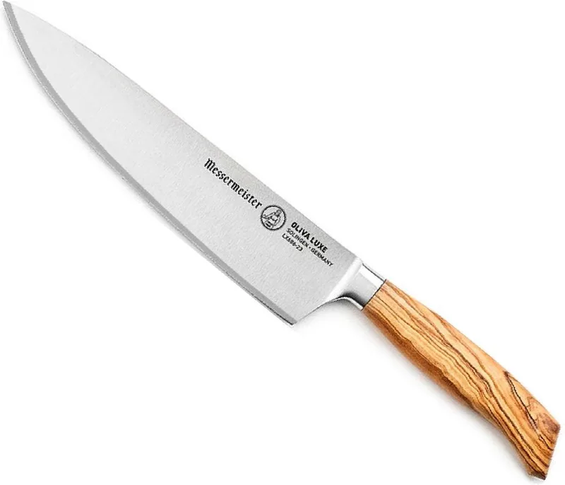 Oliva luxe koksmes 23cm fra Messermeister i Brun – produktbillede