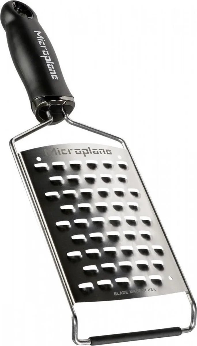 Rasp Gourmet - Extra Grof / Extra Breed - RVS de Microplane en Noir – photo produit