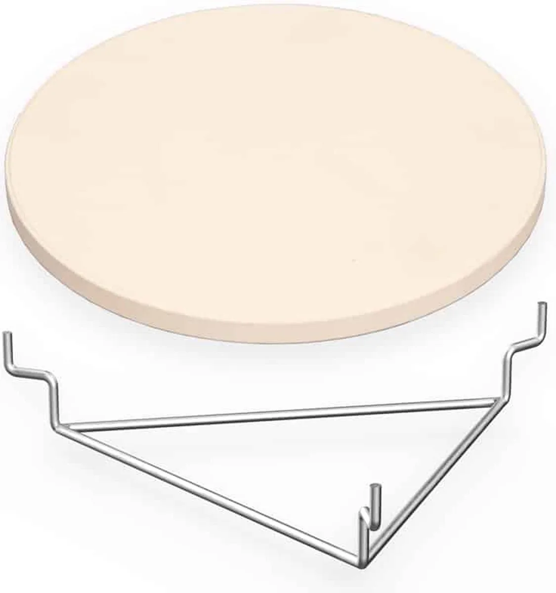 Icon - Deflector steen incl. afstandhouder - hitteschild fra Monolith i Beige – produktbillede