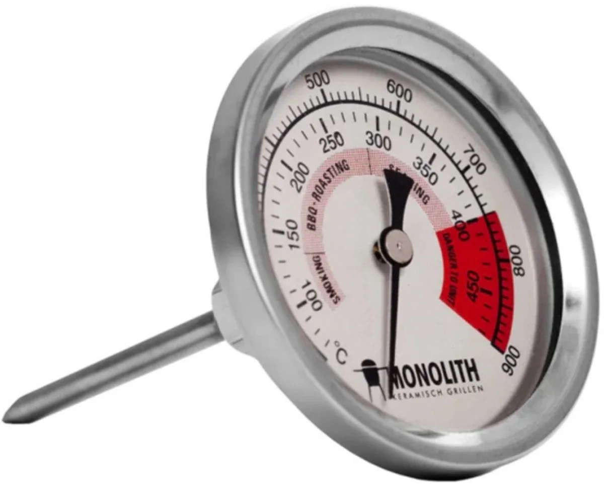 Thermometer .55 (CLASSIC) / .66 (LeCHEF) van Monolith in Zilver – productfoto