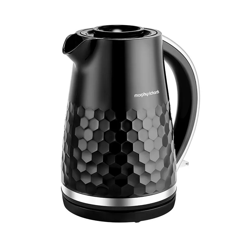 Hive waterkoker, 1,5 liter, Easy Fill-systeem, verbeterde wateruitloop, 3 kW snelkookfunctie, 360° draaibare basis, kalkfilter, waterpeilvenster, zwart by Morphy Richards – product photo