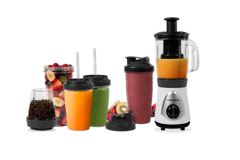Morphy Richards 403032 blender 0,75 l Blender voor op aanrecht 300 W Roestvrijstaal, Wit von Morphy Richards in Schwarz – Produktfoto
