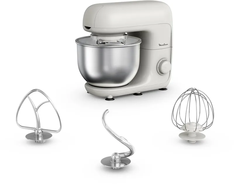Bake Essential Rise QA160110 - Keukenmachine - 4,8 L - 800 W by Moulinex in Beige – product photo