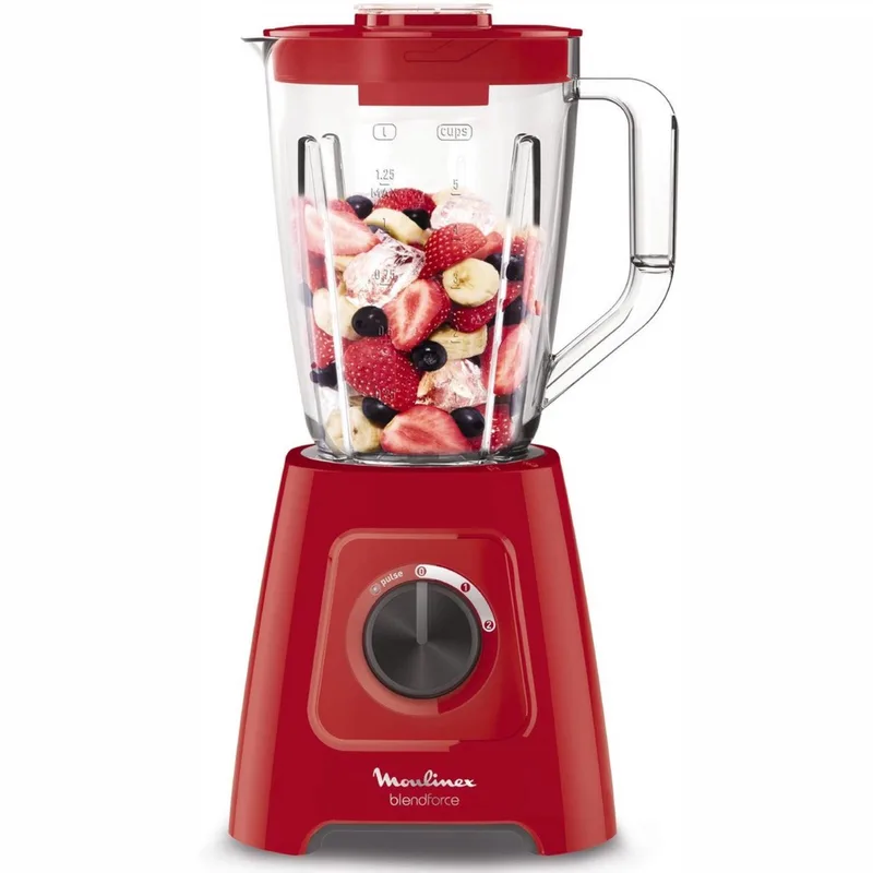 Blendforce plastic LM420510 - Blender by Moulinex in Red – product photo