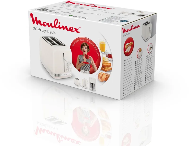 Broodrooster Moulinex 3045386380084 850 W 850W by Moulinex in Ivory – product photo
