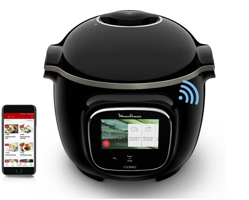 Cookéo Touch CE902800 - Multicooker van Moulinex in Zwart – productfoto