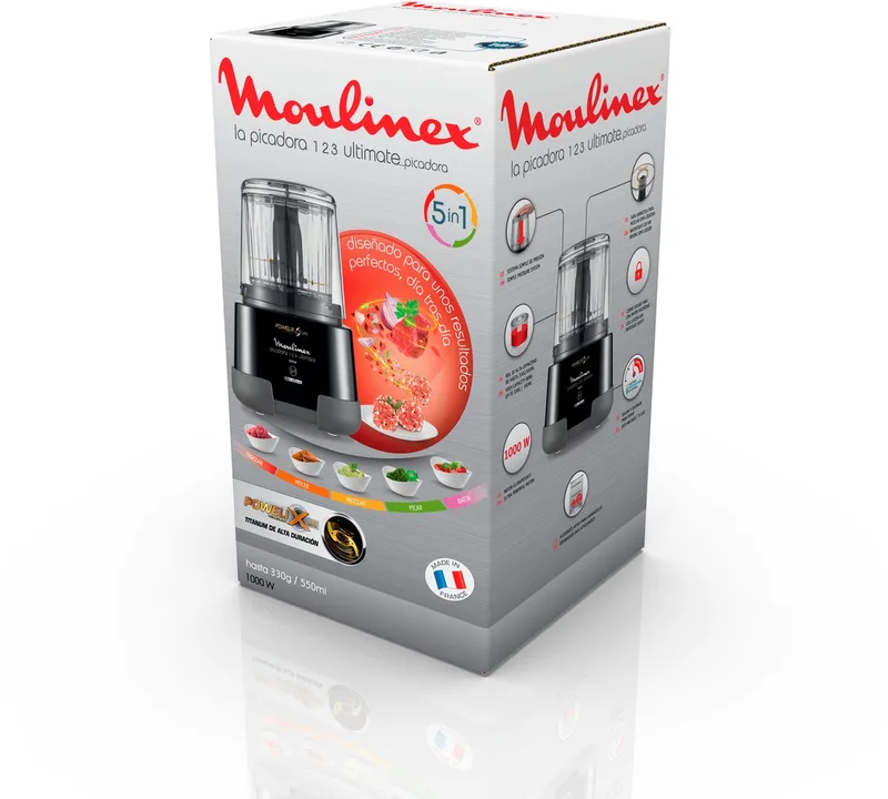 DP810 - elektrische hakmolen - 0,55 L - 1000 W de Moulinex en Noir – photo produit